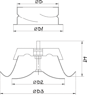Blauberg VMBR 125 - Dimensions