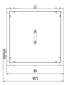 Blauberg Iso-VK 400 4E - Dimensions