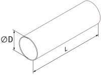 Blauberg BlauPlast RR 150/0.5 - Dimensions