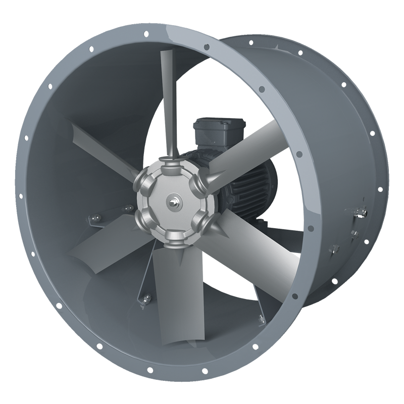 Series Blauberg Axis-P 60 Hz - Medium pressure axial fans - Medium pressure and smoke extraction axial fans