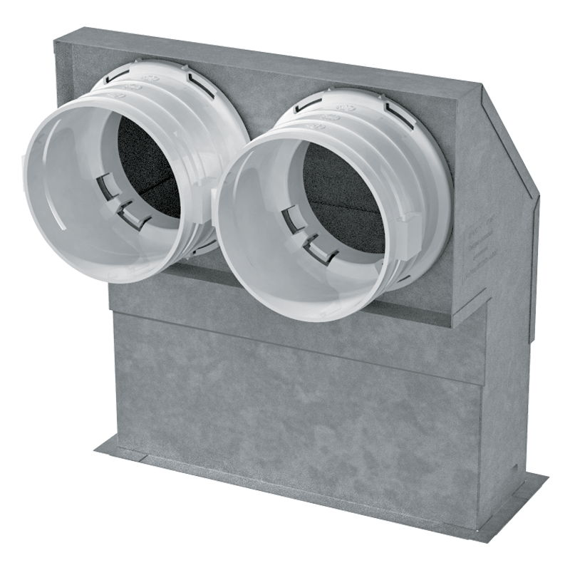Series Blauberg BlauFast RPWB 234x70/90x2 M - System 90 - Radial ductwork
