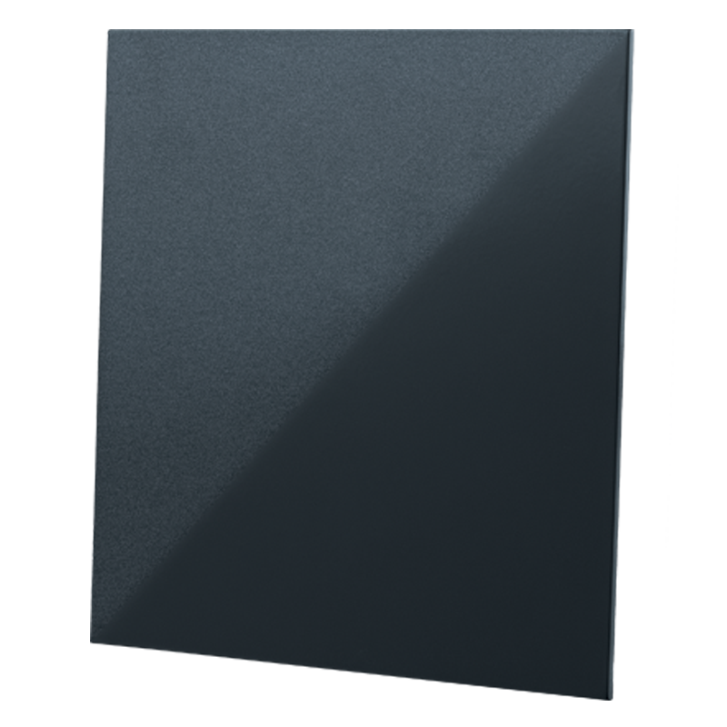 Blauberg DP 180 Plan Cosmos Black - Design Konzept System panels are the finishing touch of your home's ventilation design