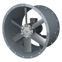 Medium pressure and smoke extraction axial fans - Smoke extraction - Series Blauberg Axis-P