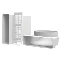 Blauberg KIT BlauPlast white 100